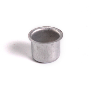 Bossola in alluminio #5. Misure: Ø20,5 mm per ingessatura lampadari vetro Murano