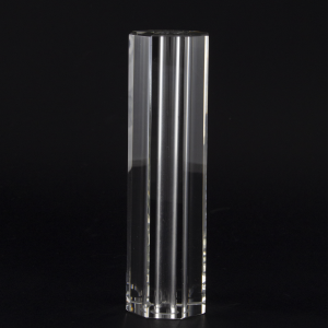 Infilaggio colonna sfaccettata in cristallo molato Ø40x150 mm foro 11,5 mm per lampadari cristallo