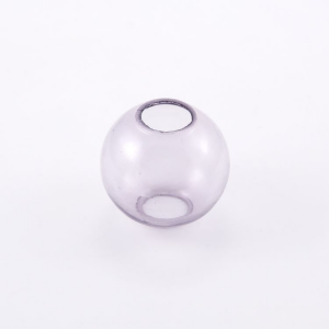 Infilaggio sfera Ø45 mm vetro di Murano color ametista