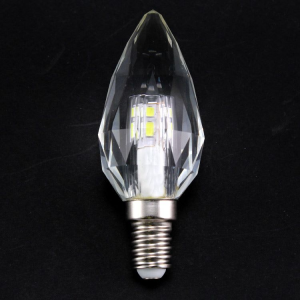 Lampadina E14 led in cristallo luce fredda, 4 W 5000K