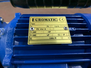 ELETTROPOMPA per Travaso Speroni Euromatic TB25 in acciaio 1100 watt