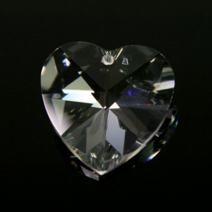 Pendaglio cuore Swarovski Cristallo Trasparente 18 mm – 6228 -