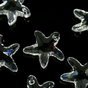 Pendente Swarovski stella marina Cristallo Trasparente 28 mm - 6721 -