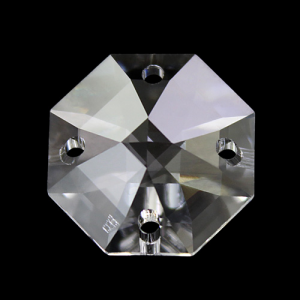 Swarovski - Cristallo ottagono quattro fori Trasparente 16 mm - 8118 -