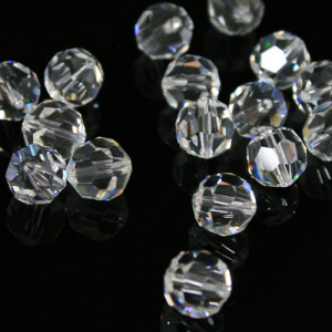 Swarovski - Perla sfaccettata Ø 10 mm cristallo colore puro - 8502 -
