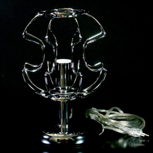 Telaio metallico cablato per lampada da tavolo h 25 cm