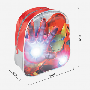 Zaino Iron Man con luci Novità