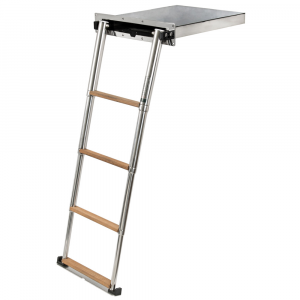 Foldaway ladder Luxury with push system