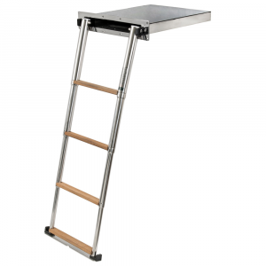 Foldaway ladder Luxury with handle