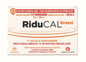RIDUCAL GRASSI 30CPR        