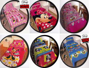 Intimo e Arredo Casa  Set Lenzuola DISNEY. Mickey Mouse, Minnie