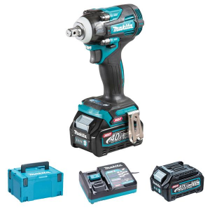 Avvitatore a impulsi Makita TW004GD201 40V +2 Batterie + Caricabatterie + valigetta