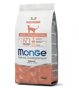 Monge Cat - Natural Superpremium - Adult - Salmone - 10 kg
