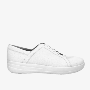 FitFlop - F-SPORTY TM II LACE UP SNEAKERS SHIMMER - Bianco