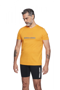 T-Shirt THROTTLE 2021 GIALLO - SeaDoo