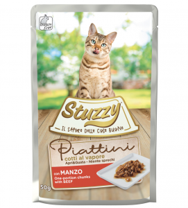 Stuzzy Cat - Piattini - Adult - 5 buste da 50g