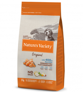 Nature's Variety - Original Dog - No Grain - Puppy - Salmone - 2 kg