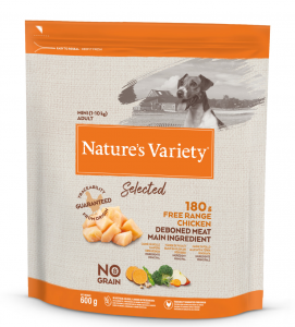 Nature's Variety - Selected Dog - No Grain - Mini - Adult - Pollo - 600 gr