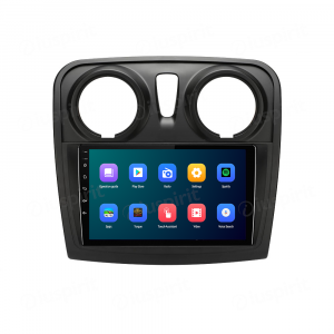 ANDROID autoradio navigatore per Renault Dacia Logan 2 Sandero CarPlay Android Auto GPS USB WI-FI Bluetooth 4G LTE