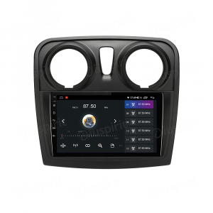 ANDROID autoradio navigatore per Renault Dacia Logan 2 Sandero CarPlay Android Auto GPS USB WI-FI Bluetooth 4G LTE