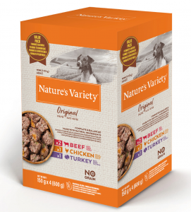 Nature's Variety - Original Dog - No Grain - Mini - Adult - Multipack - 4 x 150gr