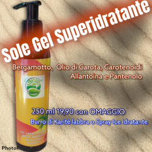 SoleGel gel superidratante superabbronzante 250 ml