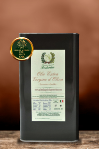 Olio Extravergine d'oliva estratto a freddo 100% Italiano lt. 3