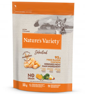 Nature's Variety - Selected Cat - No Grain - Kitten - Pollo - 300 gr