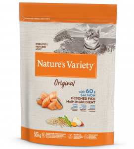 Nature's Variety - Original Cat - Sterilizzato - Salmone -  300 gr