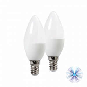 BIPACK - LAMPADINE LED C37 E14  - 5W 6000K