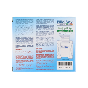 Pilloliera Pillolbox Contenitore 7 Giorni