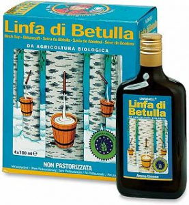 LINFA DI BETULLA BIO LINFASNELL® LIMONE  4x700ml