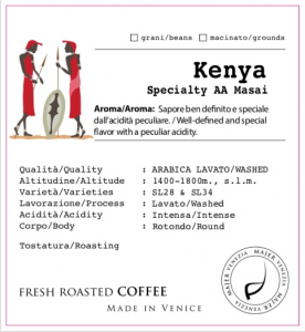 Kenya Speciality AA Massai  -  250g