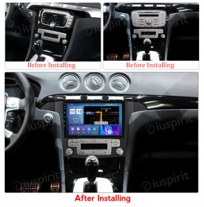 ANDROID autoradio navigatore per Ford S-Max 2006-2013 CarPlay Android Auto GPS USB WI-FI Bluetooth 4G LTE
