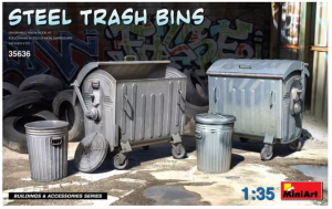 Steel Trash Bins