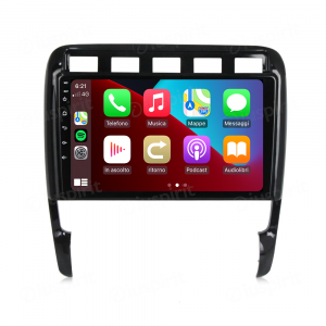 ANDROID autoradio navigatore per Porsche Cayenne 2003-2010 CarPlay Android Auto GPS USB WI-FI Bluetooth 4G LTE