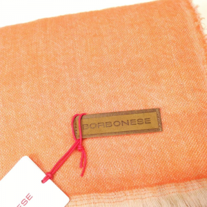 Plaid con frange Borbonese pura lana vergine 140x180 cm PRETTY mango