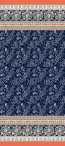 Sofabezüge für Bassetti Granfoulard FAENZA D1 - 3 Größen Blau