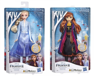 HASBRO Frozen2 Fashion Doll Vestito Luminoso Ast Personaggi E Playset Femminili
