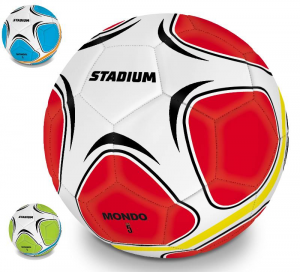 MONDO Pallone Stadium Misura 5 Calcio - Palloni In Cuoio