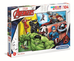 CLEMENTONI Puzzle 104 Avengers 2019 Puzzle