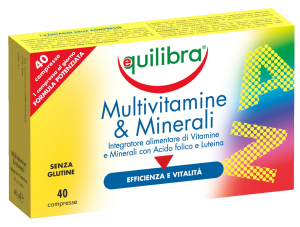 EQUILIBRA Multivitamine & minerali * 40 caps - prodotti alimentari