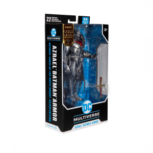 DC Multiverse: AZRAEL BATMAN ARMOR (Batman: Curse of the White Knight) Gold Label by McFarlane Toys