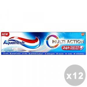 AQUAFRESH Set 12 AQUAFRESH Dentifricio multi action 75 ml. - dentifrici
