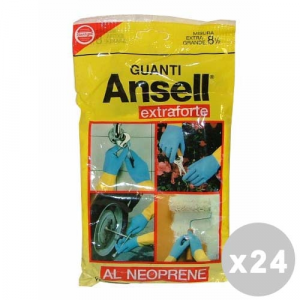 ANSELL Set 24 ANSELL Guanti extraforti taglia XL - guanti