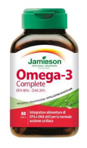OMEGA 3 COMPLETE JAMIESON 80PRL
