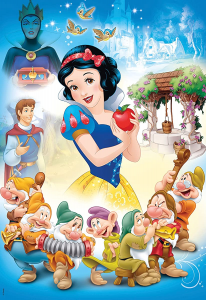 Clementoni - Disney Princess Supercolor Puzzle,  3 X 48 Pezzi