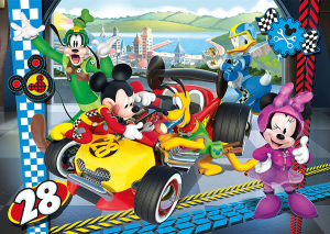 Clementoni - Puzzle Mikey Mouse Topolino Maxi 24 Pezzi