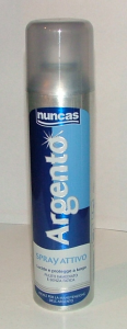 NUNCAS Argento Spray 250 Ml. Detergenti Casa