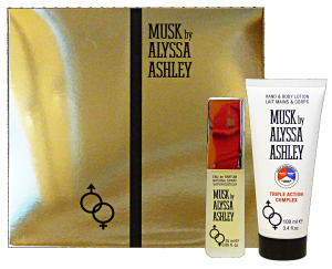 ALYSSA ASHLEY Confezione regalo musk edp 25 ml+lozione 100 ml. triple compl